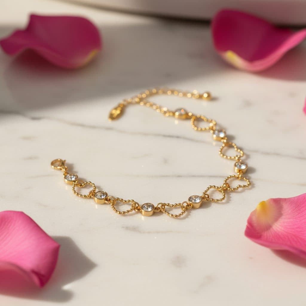 High quality elegant heart bracelet
